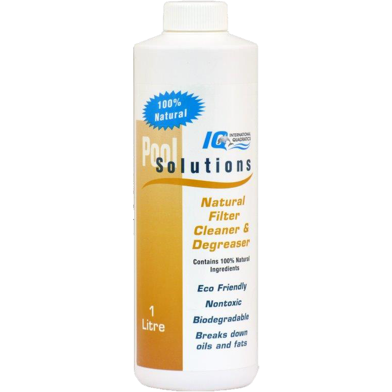 IQ POOL SOLUTIONS NATURAL FILTER CLEANER AND DEGREASER Lugarno Pool Shop