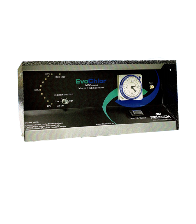 Reltech EvoChlor Mineral/Salt Chlorinator Lugarno Pool Shop